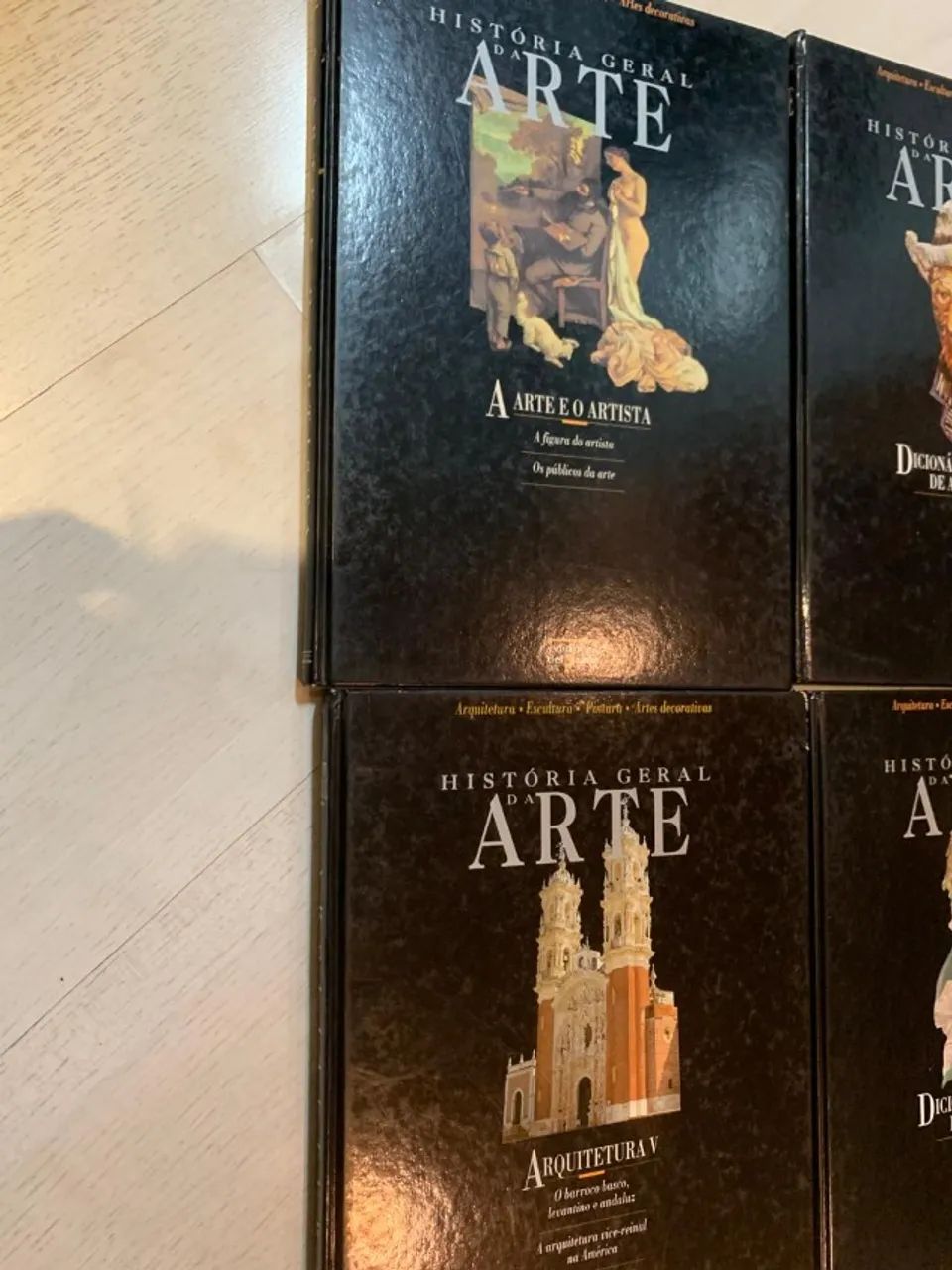 Lote Com 8 Livros História Geral Da Arte - Editora Delprado
