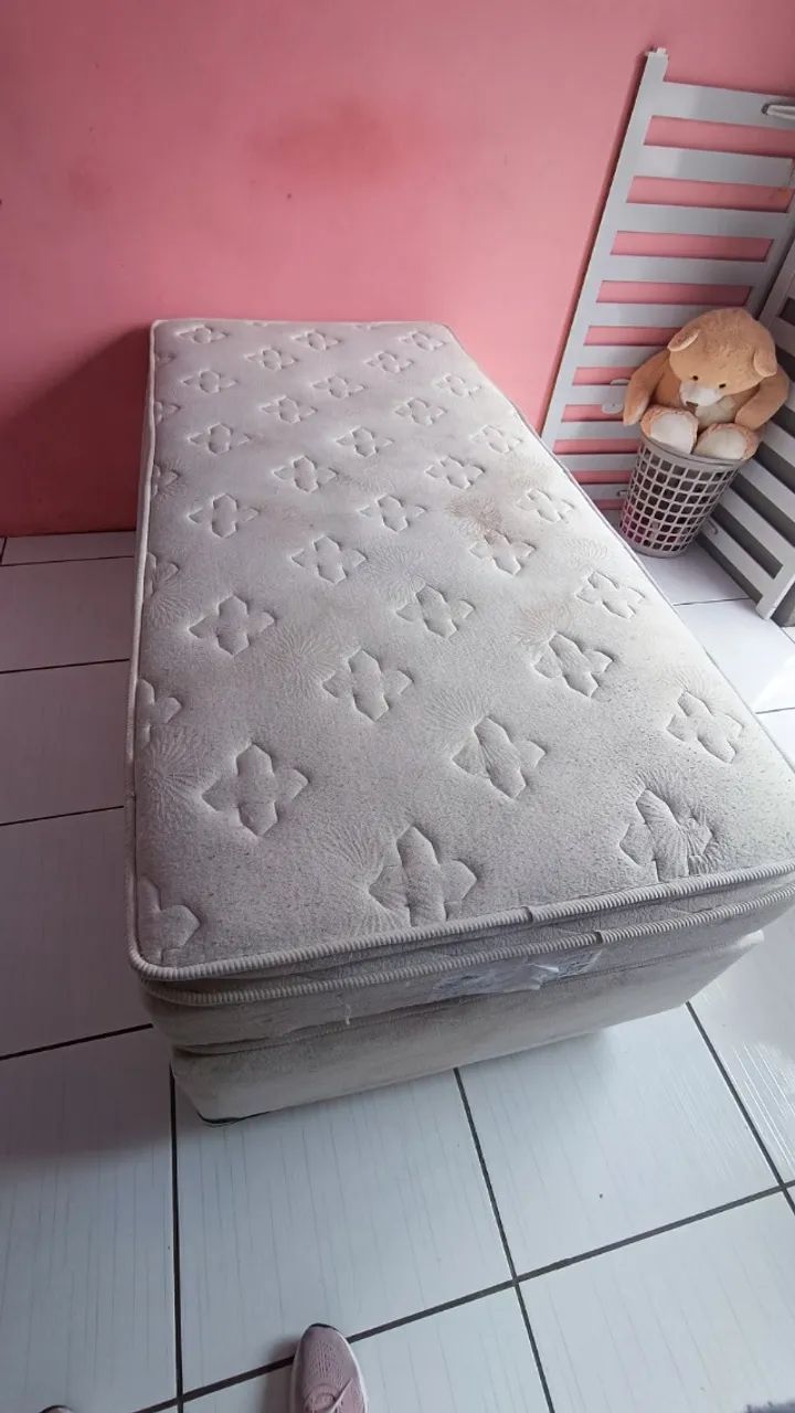 Cama solteiro box