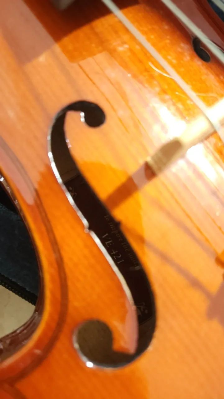 Violino Infantil Eagle V421 1/2 Completo - com Espalhadeira e Breu - Foto 5