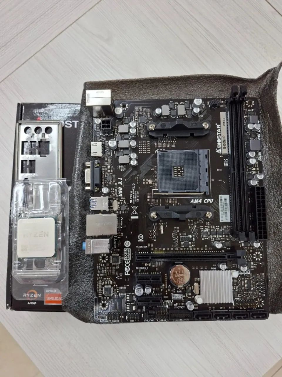 KIT Ryzen 5 5500 + B450M