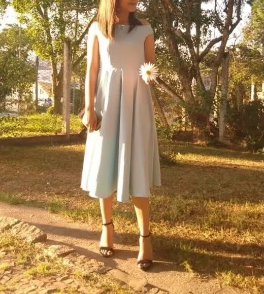 vestido azul para eventos  - Foto 3