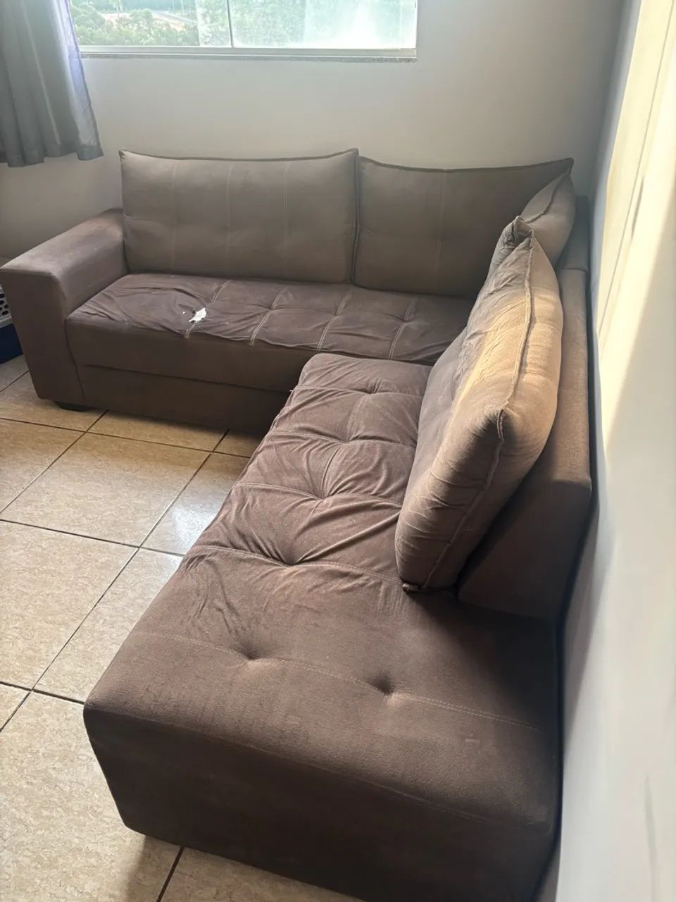 Sofá em formato L - Foto 2