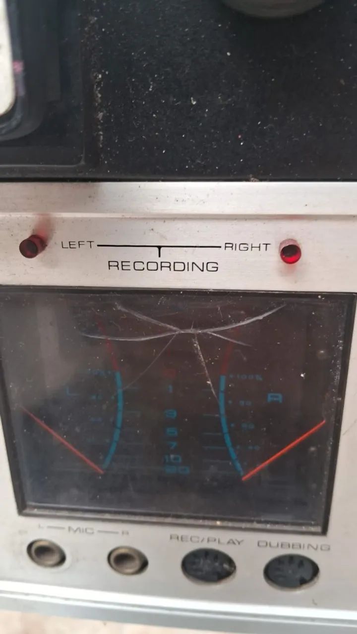 Gravador de Rolo 4 cabeças 02 canais Kenwood KW-5066 para reparo ou peças - Foto 3