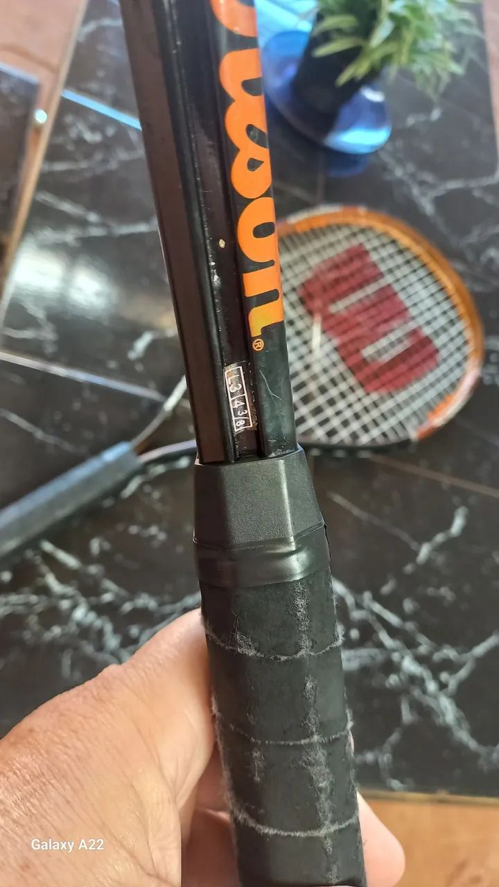 Par de Raquetes Wilson V-Matrix em Ótimo Estado - Prontas para Jogar - Foto 2