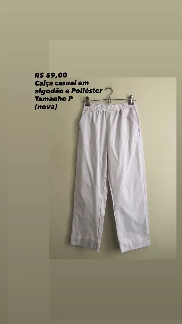 Calça casual tamanho P - Foto 2