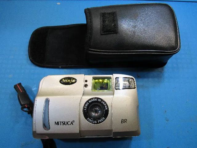 Câmera Fotográfica Analógica Mitsuca Prateado  - Foto 4