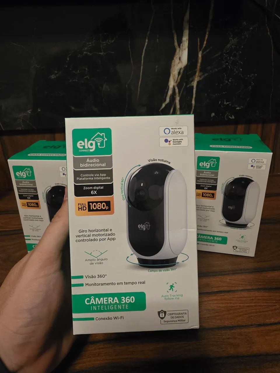 Camera inteligente ELG 360 nova + NF - Foto 2