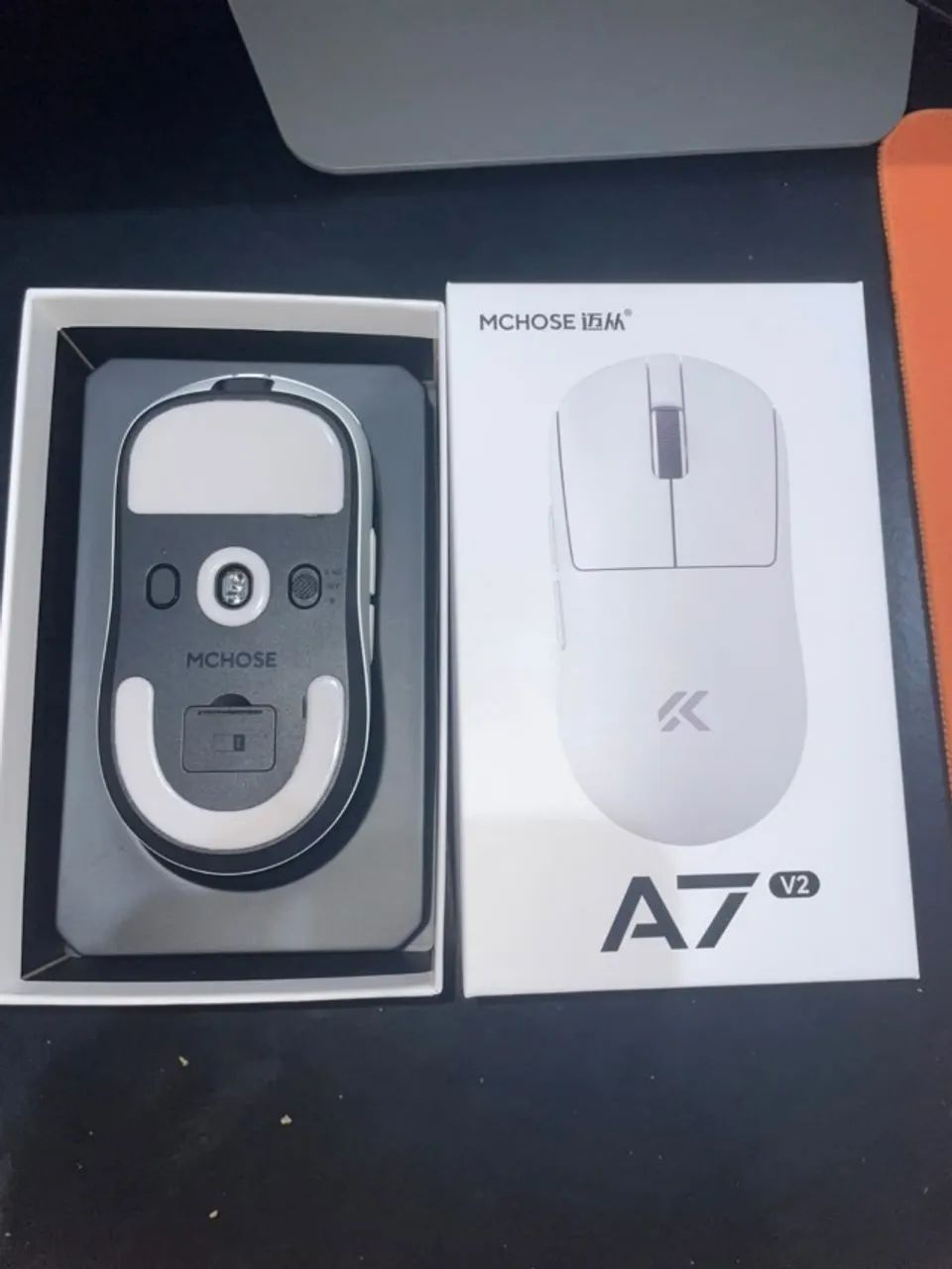 Mouse Mchose A7 V2 Pro Clone do Logitech (ENTREGO OLX PAY) - Foto 3