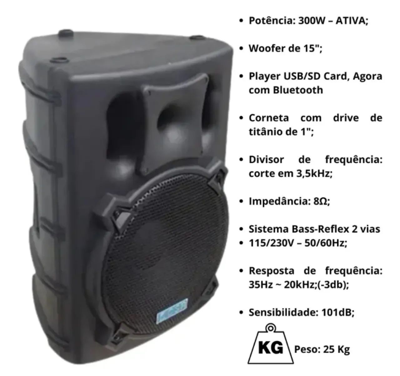Caixa ativa CSR