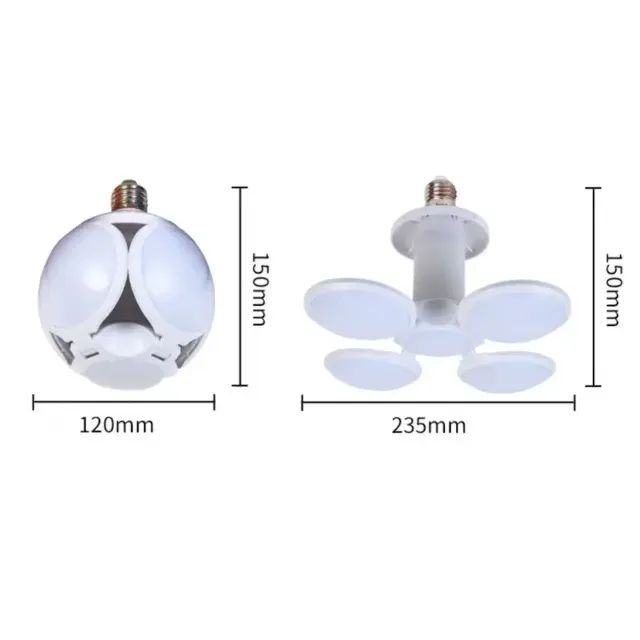 LAMPADA LED BOLA 40W 6500K BRANCA FRIA BIVOLT - Foto 6