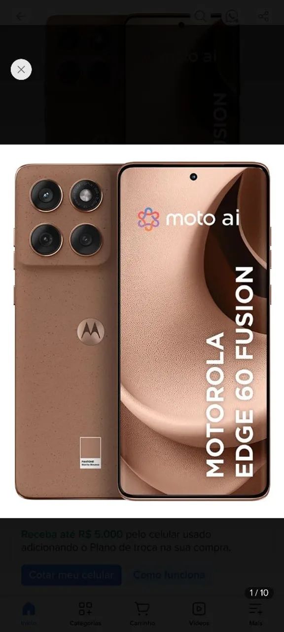 Motorola Edge 60 fusion  - Foto 4