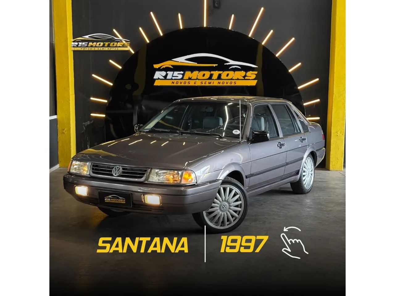 Volkswagen Santana 1.8 MI (álcool) 1997