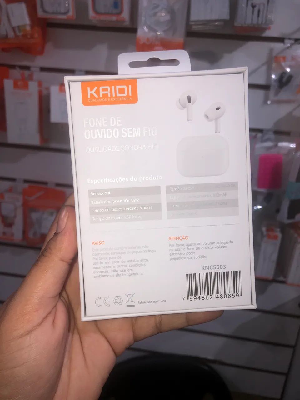 Fone de ouvido bluetooth laudo KNC5603 - Foto 2