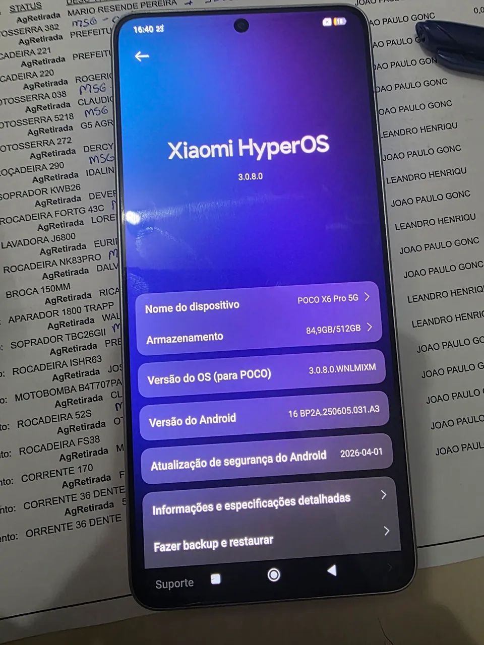 Celular POCO X6  Pro - Foto 2