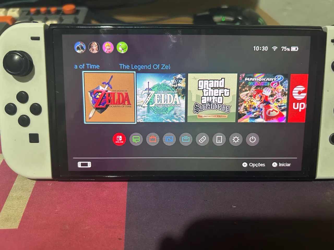 Nintendo Switch Oled Desbloqueado  - Foto 2