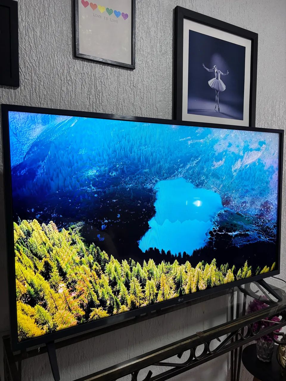 Smart tv LG 43 polegadas 4k. - Foto 2