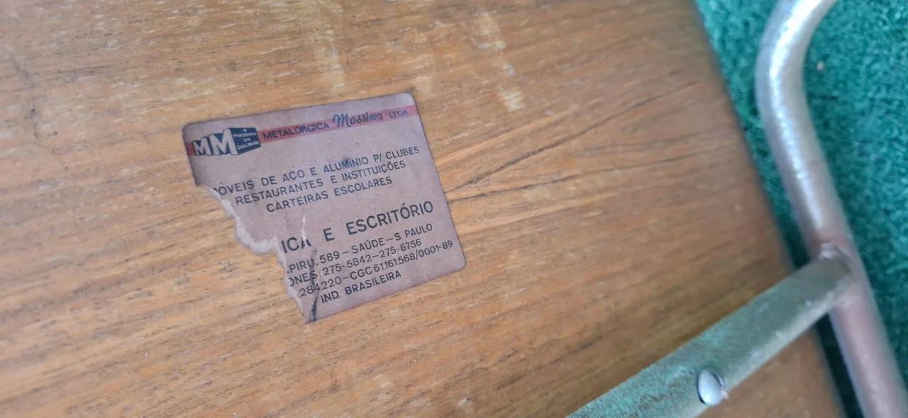 Cadeira escritório antiga  - Foto 3