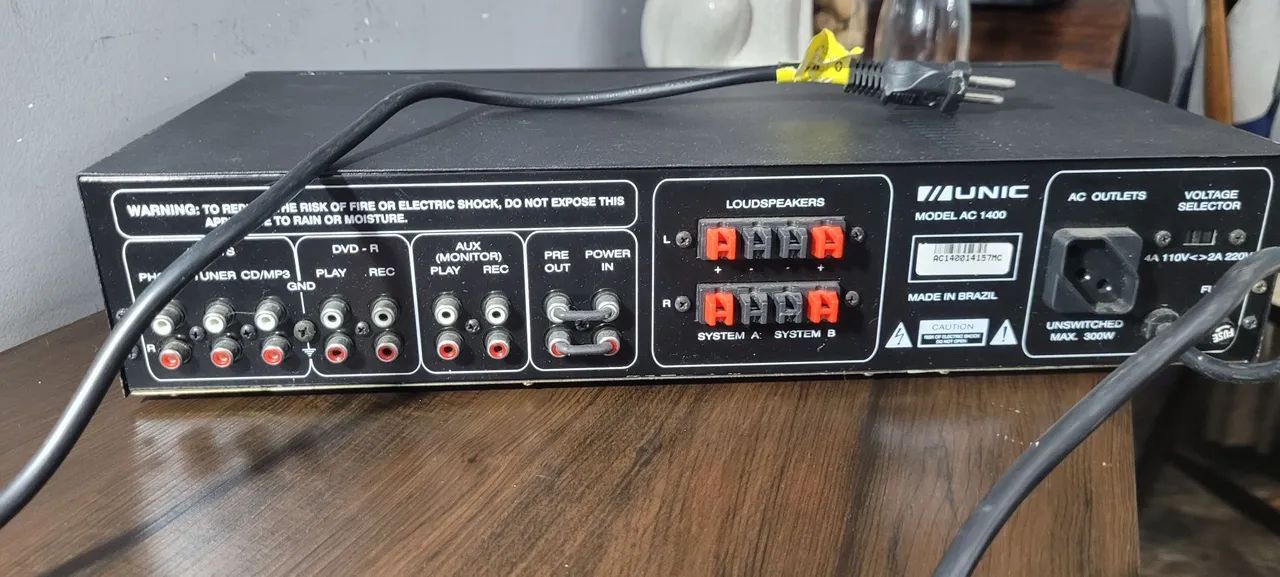 Amplificador Unic AC 1400 - Foto 4