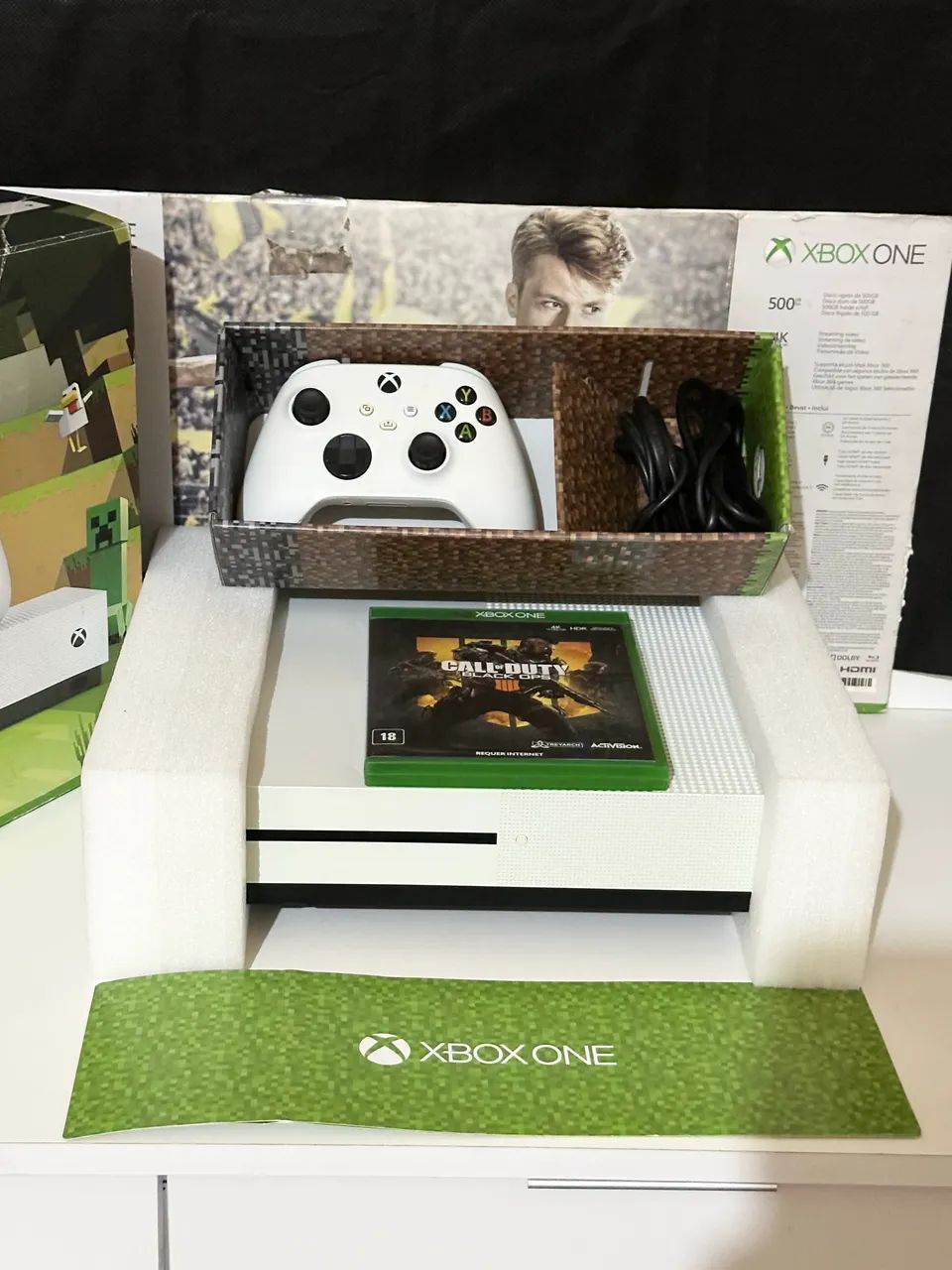 Xbox One S com jogo - Foto 3