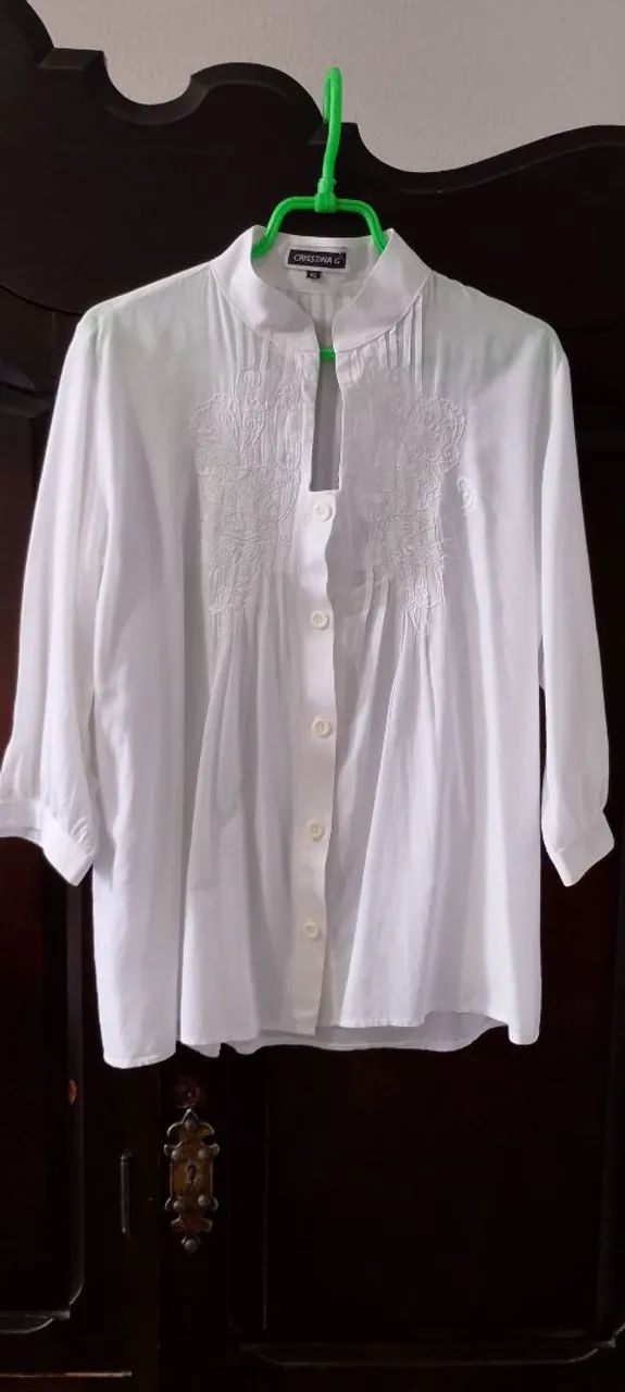 blusa branca 