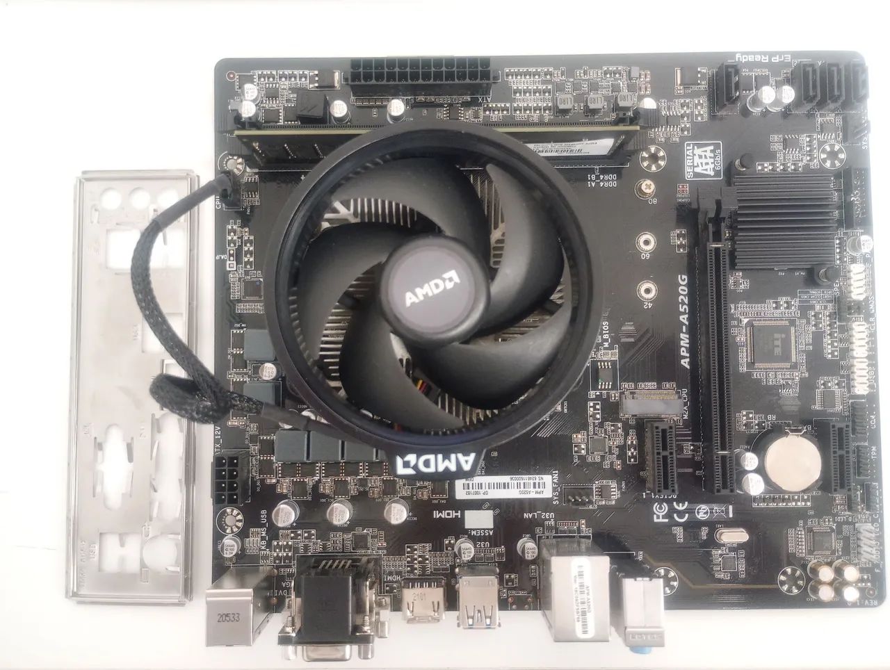 Kit Ryzen 5 Pro - Placa mãe e processador - Foto 3