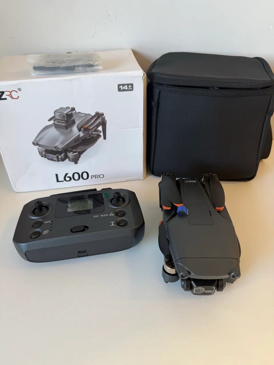 Drone L600 Pro 4K GPS com Câmera Dupla e Retorno Automático - NOVO - Foto 2