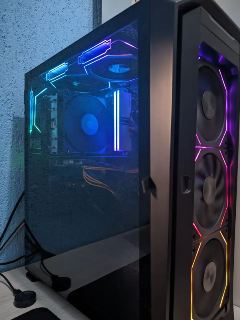 Fans Prism 4rs Normal Black - UNIDADE