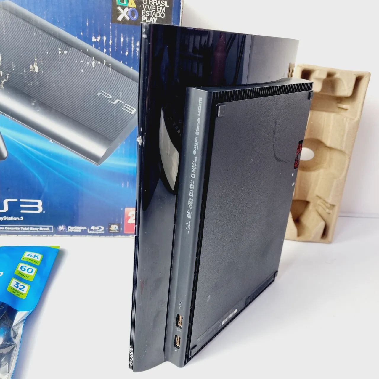 522- CONSOLE PS3 SUPER SLIM  - Foto 4