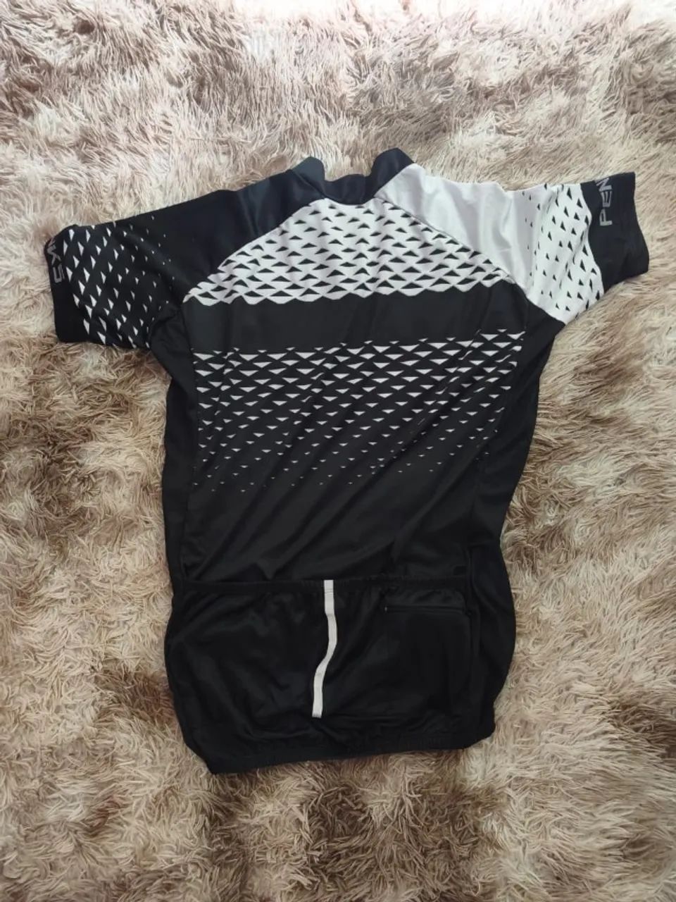 Camisa para ciclismo com bolso  - Foto 3