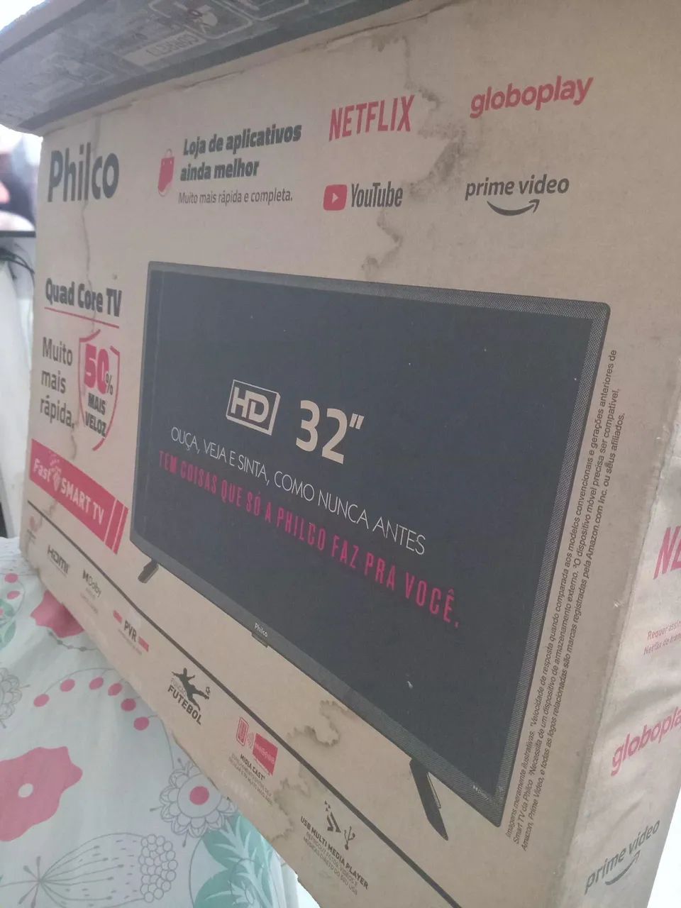 Tv philco 32 polegadas led - Foto 4