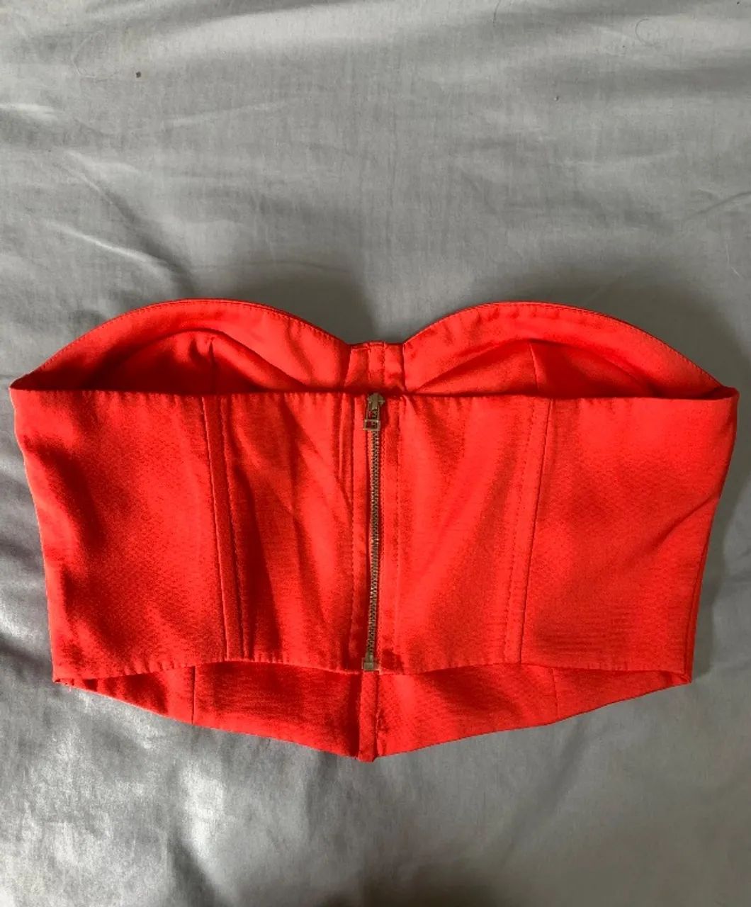 Cropped Vermelho P/M - Foto 2