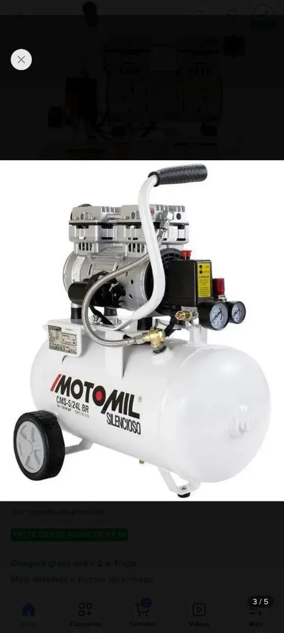 Compressor de ar  - Foto 2