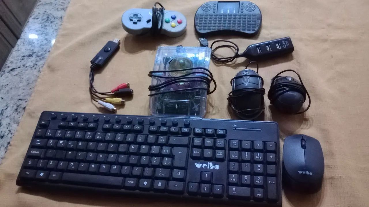 Peças de computador e CPu