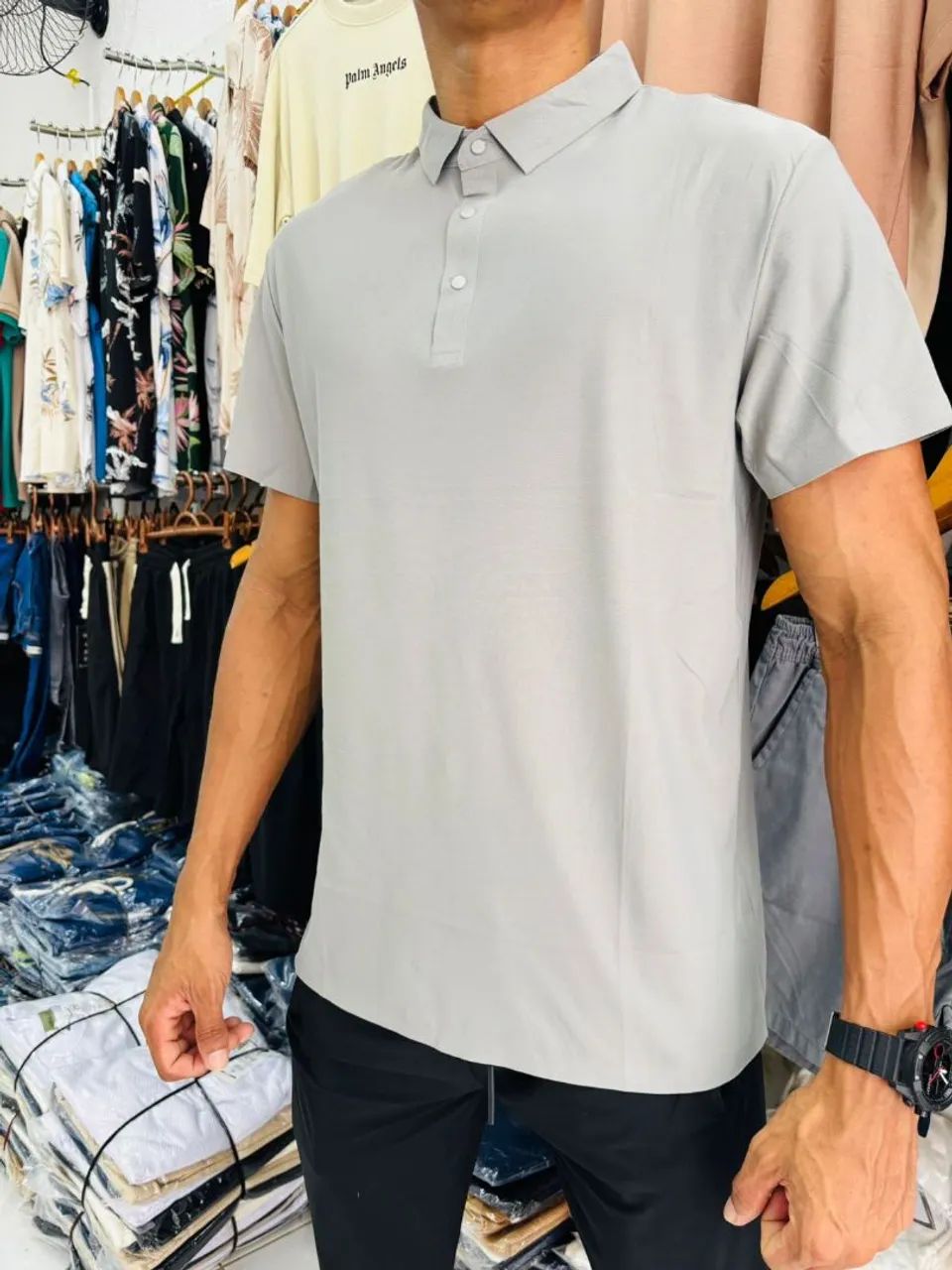 Camisas polo malhar chinesa - Foto 5