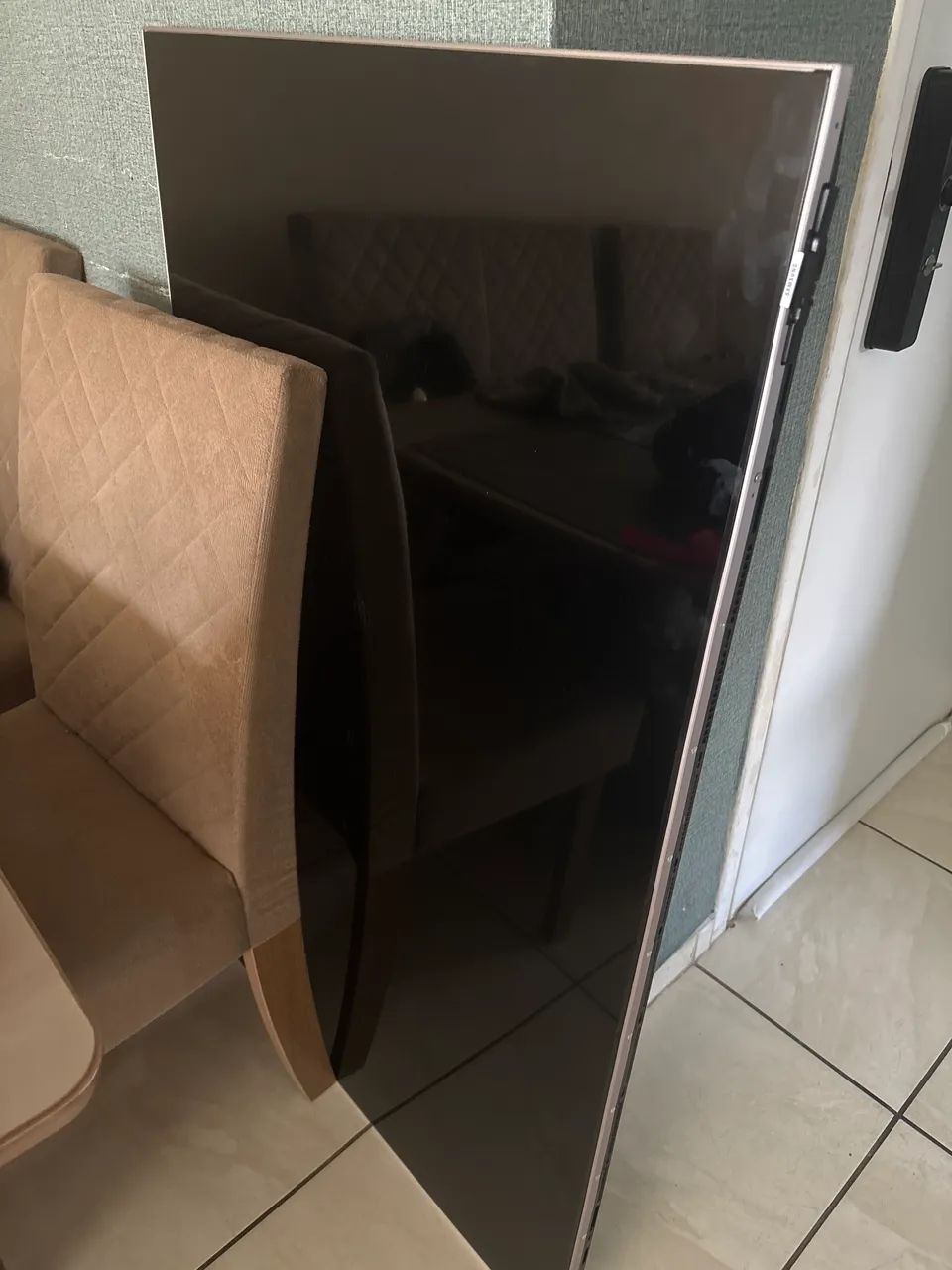 Tv queimada Samsung 