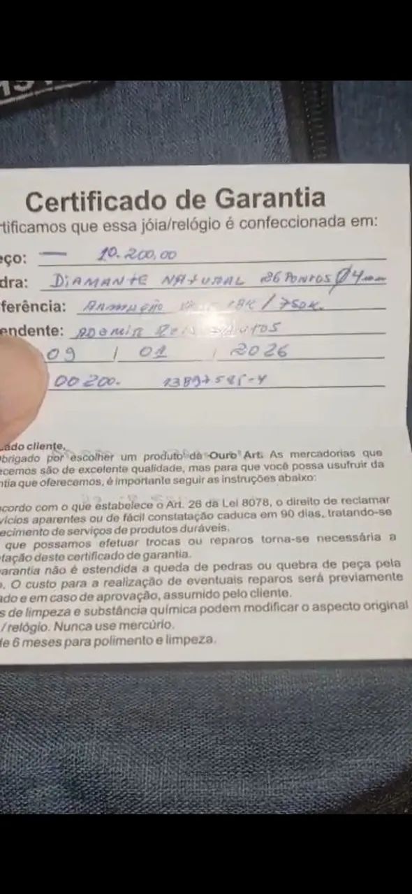 Anel de brilhante  - Foto 4