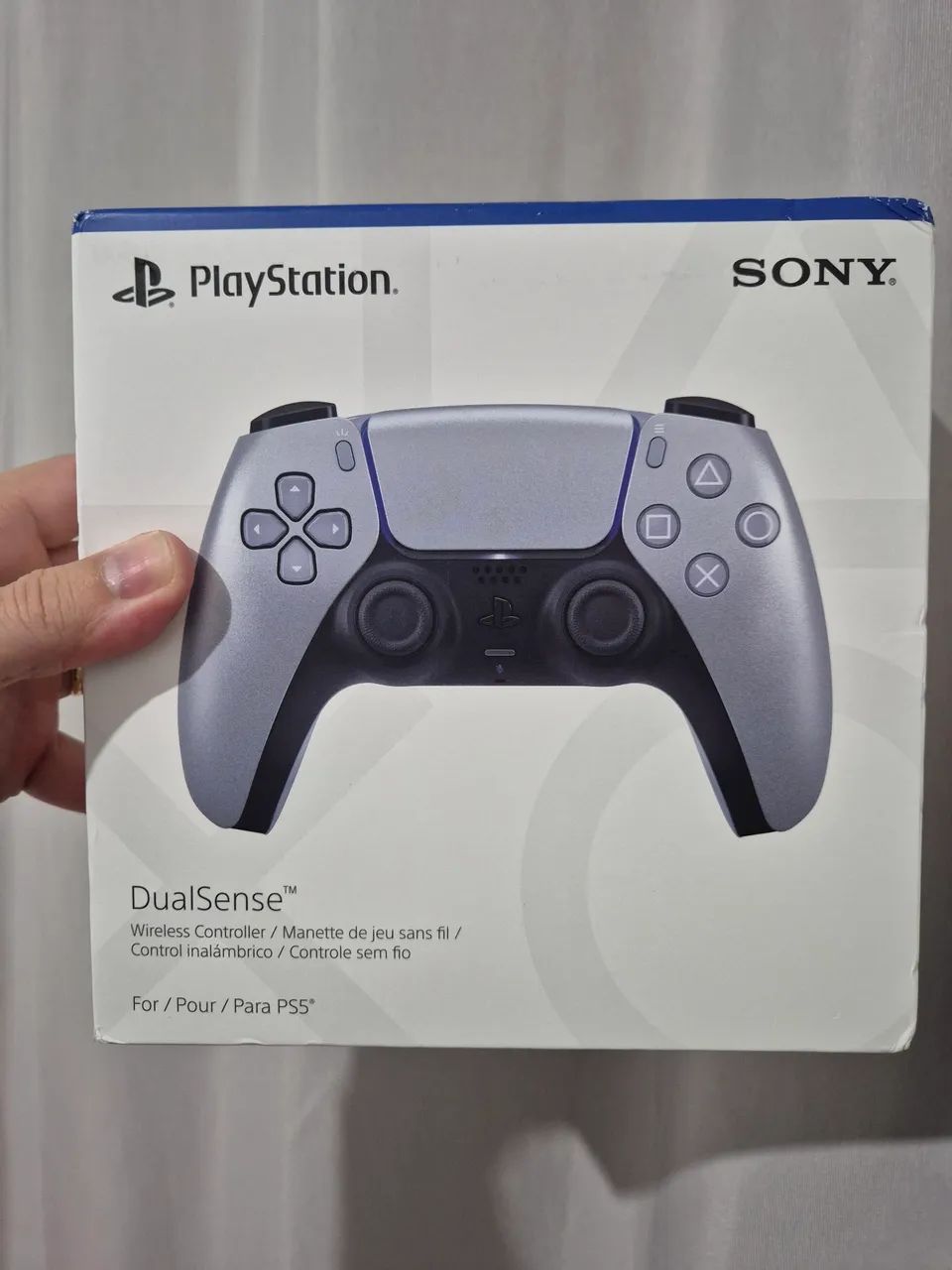 Cor exclusiva,  DualSense prata