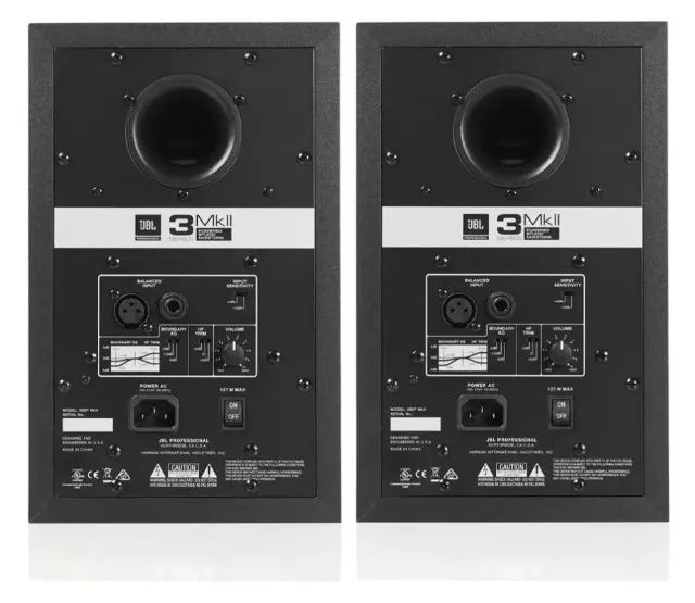Monitor Referência De Studio Jbl 305p Mkii 5 (par) Original - Foto 2