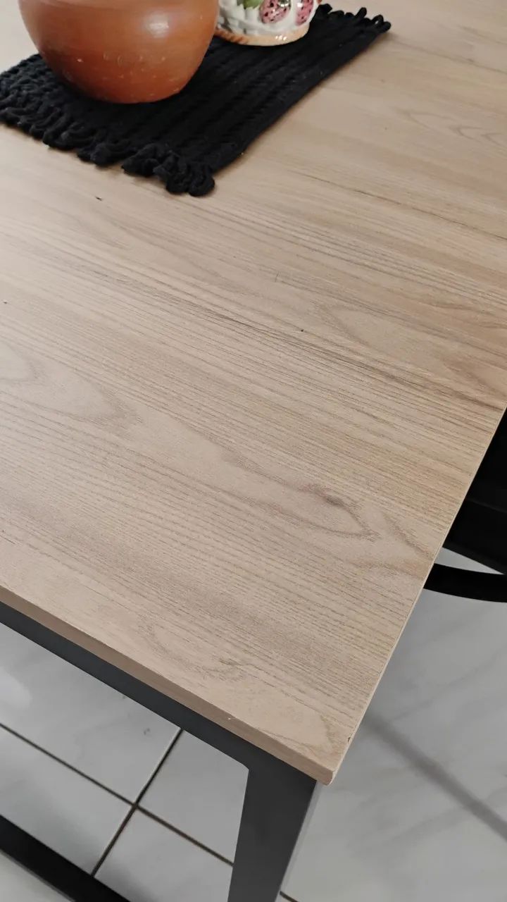 Mesa de jantar estilo industrial  - Foto 4