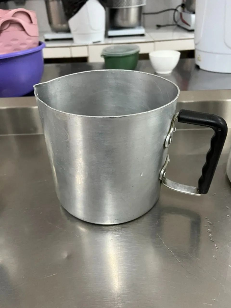 Leiteira de alumínio 10 litros - Foto 2