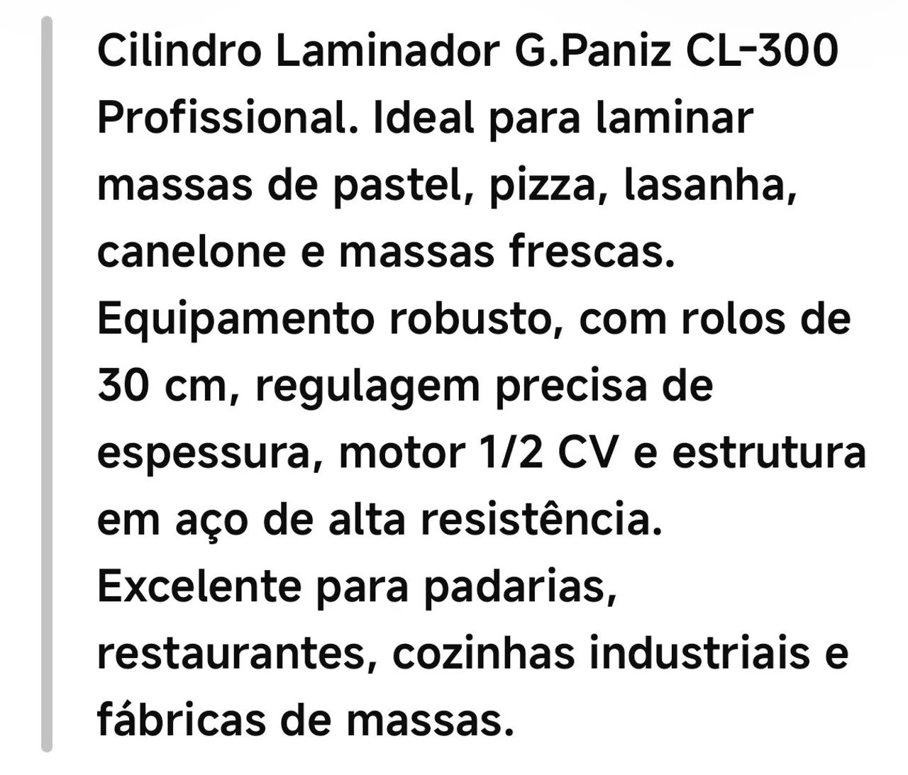 Cilindro laminador paniz CL-3000 - Foto 2