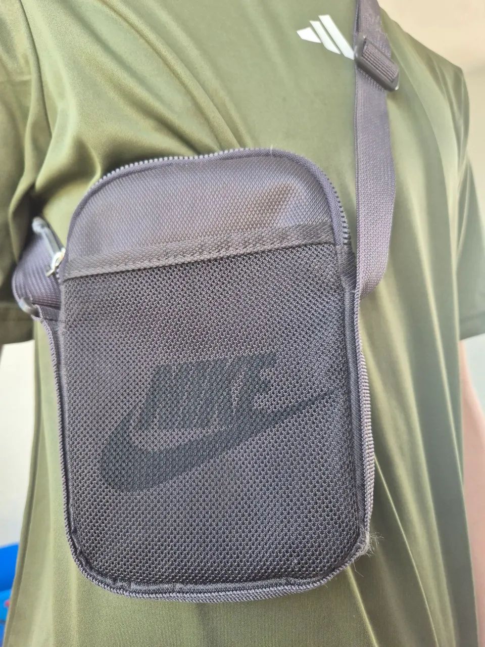 Shoulder bag Nike/cinza - Foto 2