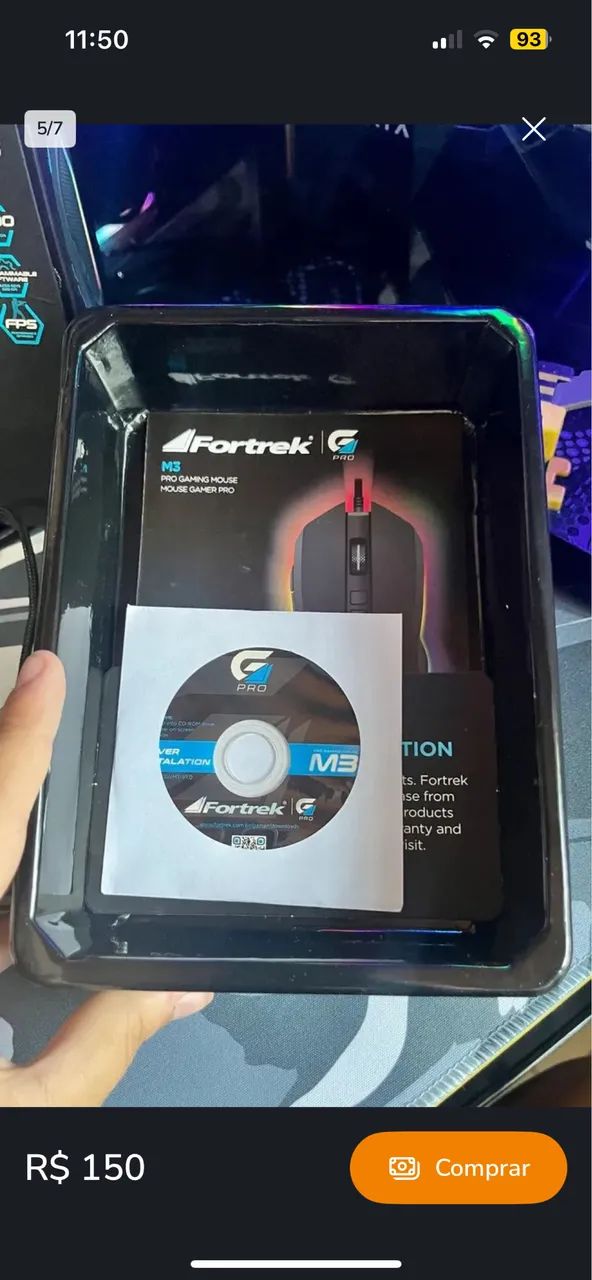 mouse fortrek G PRO M3 - Foto 4