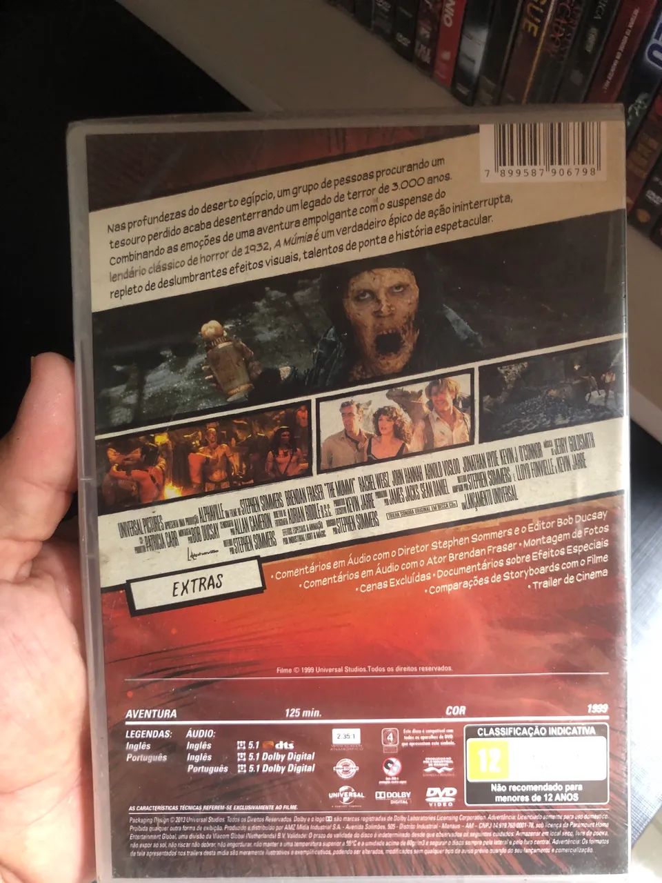 DVD A múmia lacrado - Foto 3