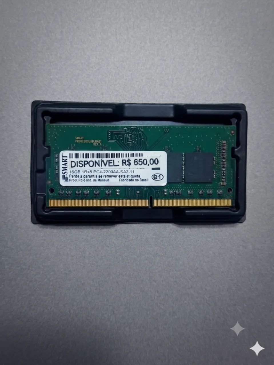 Memória RAM Notebook 16GB DDR4 3200MHz