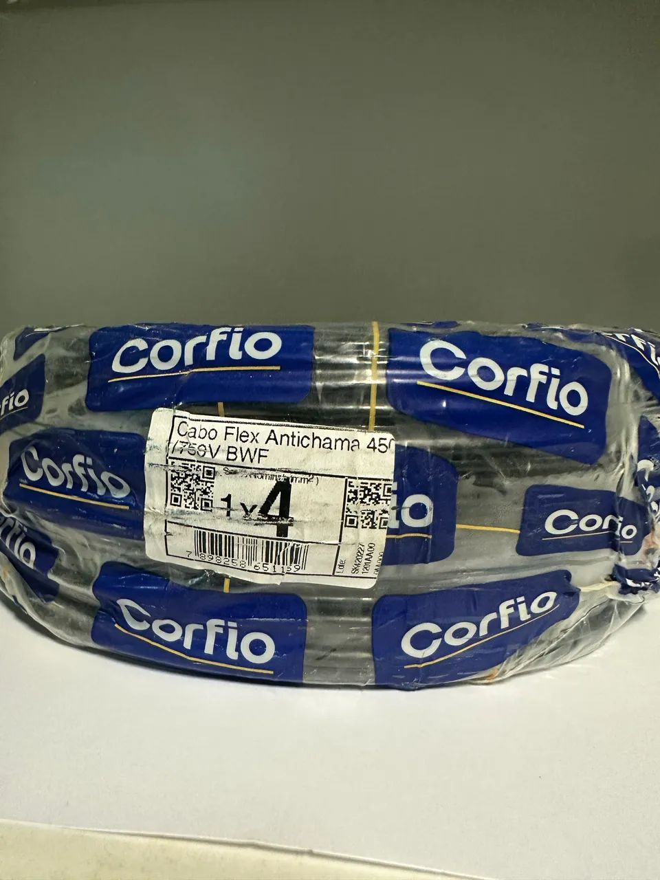 Cabo 1x4mm Corfio