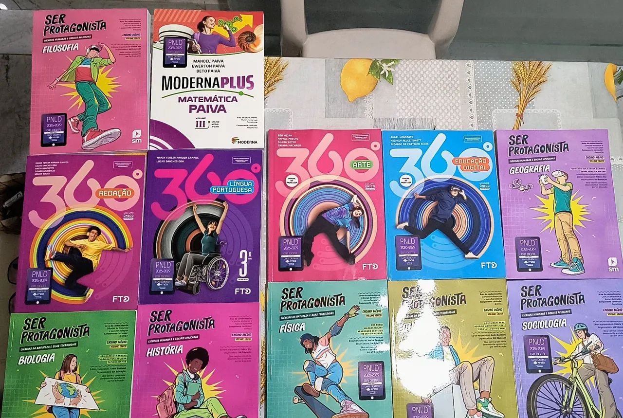 Kit de livros para ensino médio 12livros - Foto 3