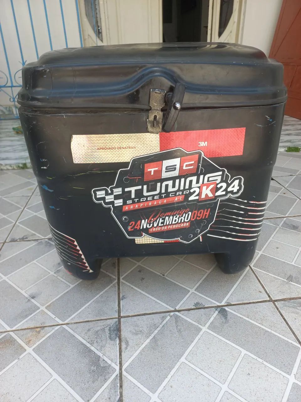 Vendo baú pra moto 