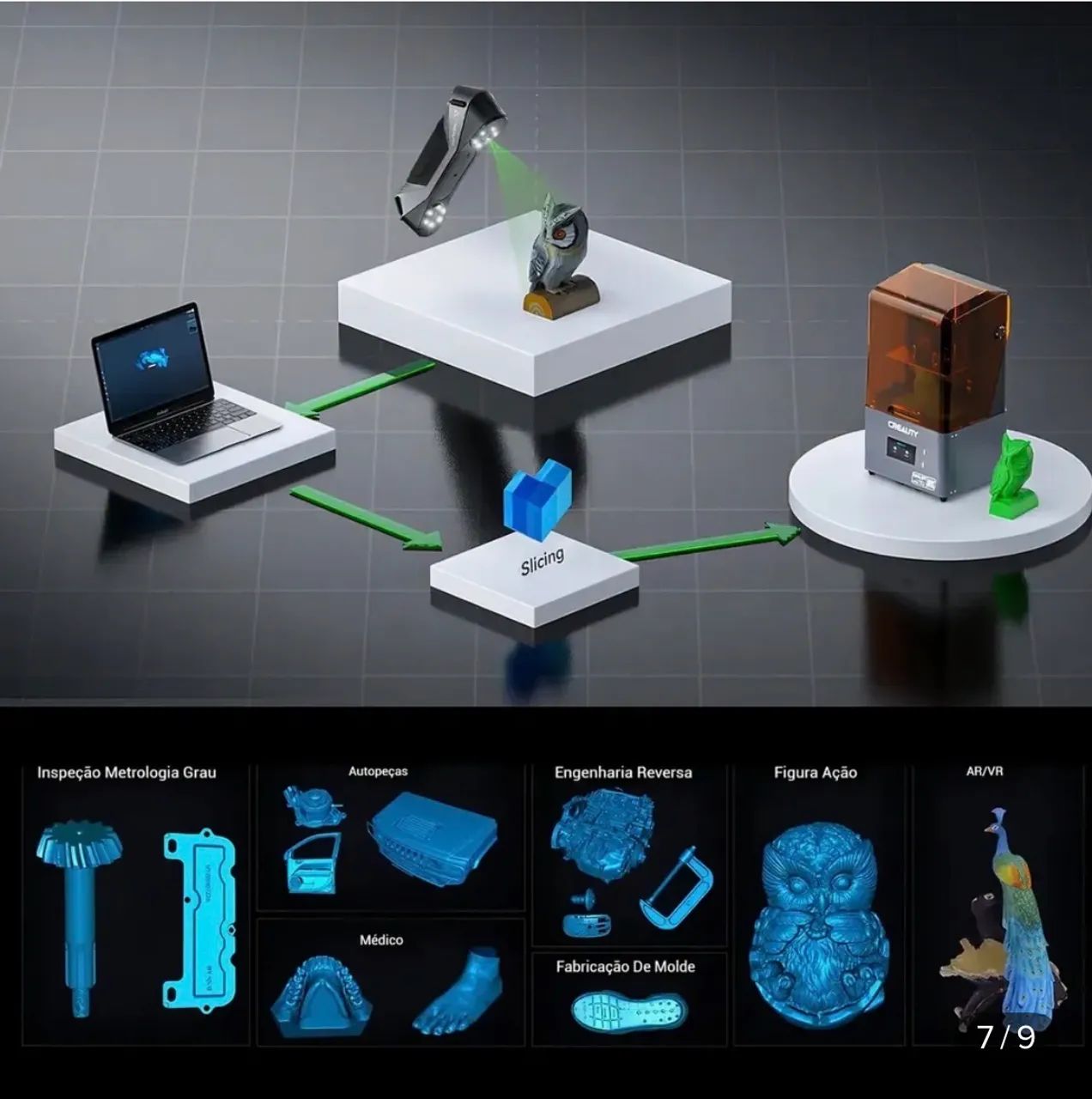 Scanner 3d Creality Cr- Scan Raptor Pro - Foto 4