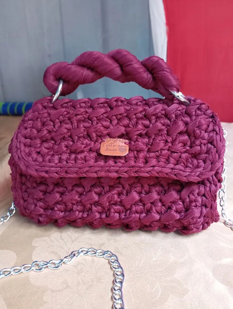 Bolsa de crochê  - Foto 2